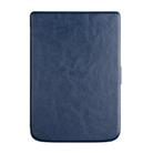 For Pocketbook B606 628 633 632 627 616 Crazy Horse Texture TPU Leather Smart Tablet Case(Dark Blue) - 2