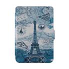 For Pocketbook B606 628 633 632 627 616 Painting TPU Leather Smart Tablet Case(Retro Tower) - 2