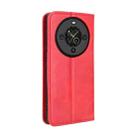 For Fossibot S3 Pro Magnetic Buckle Retro Texture Leather Phone Case(Red) - 3