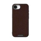 For iPhone 16e ABEEL Ruyi Pattern 6D Micro Relief MagSafe Leather Phone Case(Brown) - 2