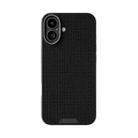 For iPhone 16 Plus ABEEL Ruyi Pattern 6D Micro Relief MagSafe Leather Phone Case(Black) - 2