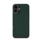 For iPhone 16 Plus ABEEL Ruyi Pattern 6D Micro Relief MagSafe Leather Phone Case(Green) - 2