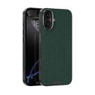 For iPhone 16 ABEEL Ruyi Pattern 6D Micro Relief MagSafe Leather Phone Case(Green) - 1