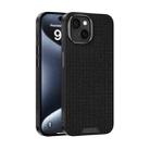 For iPhone 14 Plus ABEEL Ruyi Pattern 6D Micro Relief MagSafe Leather Phone Case(Black) - 1