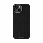 For iPhone 14 Plus ABEEL Ruyi Pattern 6D Micro Relief MagSafe Leather Phone Case(Black) - 2