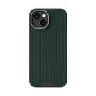 For iPhone 14 ABEEL Ruyi Pattern 6D Micro Relief MagSafe Leather Phone Case(Green) - 2