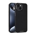 For iPhone 13 ABEEL Ruyi Pattern 6D Micro Relief MagSafe Leather Phone Case(Black) - 1