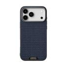 For iPhone 17 Pro Max ABEEL Ruyi Pattern 6D Micro Relief MagSafe Leather Phone Case(Blue) - 2