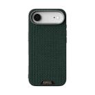 For iPhone 17 Air ABEEL Ruyi Pattern 6D Micro Relief MagSafe Leather Phone Case(Green) - 2