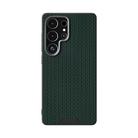 For Samsung Galaxy S25 Ultra 5G ABEEL Ruyi Pattern 6D Micro Relief MagSafe Leather Phone Case(Green) - 2