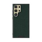For Samsung Galaxy S24 Ultra 5G ABEEL Ruyi Pattern 6D Micro Relief MagSafe Leather Phone Case(Green) - 2