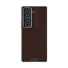 For Samsung Galaxy Z Fold Special ABEEL Ruyi Pattern 6D Micro Relief MagSafe Leather Phone Case(Brown) - 2