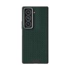 For Samsung Galaxy Z Fold Special ABEEL Ruyi Pattern 6D Micro Relief MagSafe Leather Phone Case(Green) - 2