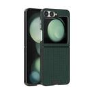 For Samsung Galaxy Z Flip6 5G ABEEL Ruyi Pattern 6D Micro Relief MagSafe Leather Phone Case(Green) - 1