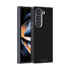 For Samsung Galaxy Z Fold5 5G ABEEL Ruyi Pattern 6D Micro Relief MagSafe Leather Phone Case(Black) - 1