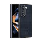 For Samsung Galaxy Z Fold5 5G ABEEL Ruyi Pattern 6D Micro Relief MagSafe Leather Phone Case(Blue) - 1