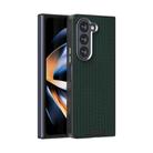 For Samsung Galaxy Z Fold5 5G ABEEL Ruyi Pattern 6D Micro Relief MagSafe Leather Phone Case(Green) - 1