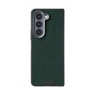 For Samsung Galaxy Z Fold5 5G ABEEL Ruyi Pattern 6D Micro Relief MagSafe Leather Phone Case(Green) - 2