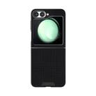 For Samsung Galaxy Z Flip5 5G ABEEL Ruyi Pattern 6D Micro Relief MagSafe Leather Phone Case(Black) - 2