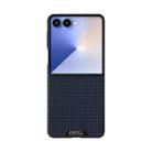 For Samsung Galaxy Z Flip7 5G ABEEL Ruyi Pattern 6D Micro Relief MagSafe Leather Phone Case(Blue) - 2