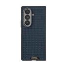 For Samsung Galaxy Z Fold7 5G ABEEL Ruyi Pattern 6D Micro Relief MagSafe Leather Phone Case(Blue) - 2