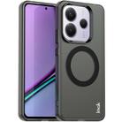 For Redmi Note 14 5G IMAK Chocolate Series TPU + PET MagSafe Phone Case(Black) - 1