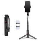 Lenovo Thinkplus H11L Premium Edition Aluminum Alloy Bluetooth Selfie Stick with Dual Fill Lights, 1.1m(Black) - 1