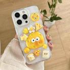 For iPhone 12 Pro Epoxy Acrylic Hybrid TPU Phone Case(Cheese) - 2
