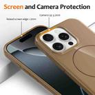 For iPhone 14 Pro Glossy TPU Shockproof MagSafe Phone Case with Lanyard(Gold) - 3