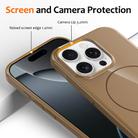 For iPhone 13 Pro Max Glossy TPU Shockproof MagSafe Phone Case with Lanyard(Gold) - 3