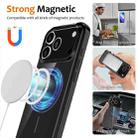 For iPhone 17 Pro Max Glossy TPU Shockproof MagSafe Phone Case with Lanyard(Black) - 2