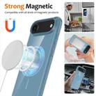 For iPhone 17 Air Glossy TPU Shockproof MagSafe Phone Case with Lanyard(Blue) - 2