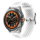 For Xiaomi Watch S4 Sport Kalebol 22mm Silicone Strap(White) - 1