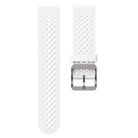 For Xiaomi Watch S4 Sport Kalebol 22mm Silicone Strap(White) - 3