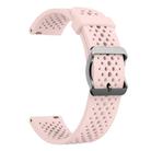 For Xiaomi Watch S4 Sport Kalebol 22mm Silicone Strap(Pink) - 2