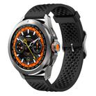 For Xiaomi Watch S4 Sport Kalebol 22mm Silicone Strap(Black) - 1