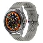 For Xiaomi Watch S4 Sport Kalebol 22mm Silicone Strap(Titanium Grey) - 1