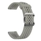 For Xiaomi Watch S4 Sport Kalebol 22mm Silicone Strap(Titanium Grey) - 2