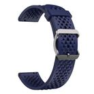 For Xiaomi Watch S4 Sport Kalebol 22mm Silicone Strap(Midnight Blue) - 2