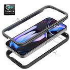 For Google Pixel 9a Starry Sky Solid Color MagSafe TPU Clear PC Phone Case(Purple) - 3