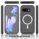 For Google Pixel 9a Starry Sky Solid Color Series MagSafe Phone Case with PET Film(Black) - 2