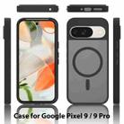 For Google Pixel 9 / 9 Pro Skin Feel TPU Hybrid PC MagSafe Phone Case(Black) - 2