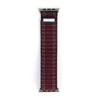 For Apple Watch 46mm / 49mm / 45mm / 44mm Kalebol Ocean Wave Nylon Strap(Wine Red) - 2