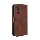 For Cubot A10 Skin Feel Calf Texture Card Slots Leather Phone Case(Brown) - 3