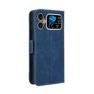 For Cubot A20 Skin Feel Calf Texture Card Slots Leather Phone Case(Blue) - 3