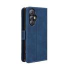 For Cubot Max 5 Skin Feel Calf Texture Card Slots Leather Phone Case(Blue) - 3