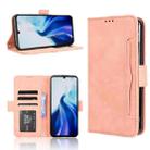 For Cubot A30 Skin Feel Calf Texture Card Slots Leather Phone Case(Pink) - 1