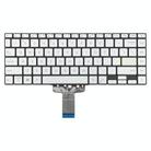 US Version Backlit Laptop Keyboard for Asus VivoBook S14 X421 X421DA X421UA X421EP X421EQ X421JQ X421FP X421FF X421FL(Silver) - 2