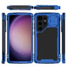 For Samsung Galaxy S23 Ultra 5G MagSafe Shockproof Life Waterproof Dustproof Metal Phone Case(Blue) - 2