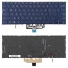 US Version Backlit Laptop Keyboard for Asus ZenBook 14 UX434 UX434F UX434FA UX434FL UX434FLC(Blue) - 1